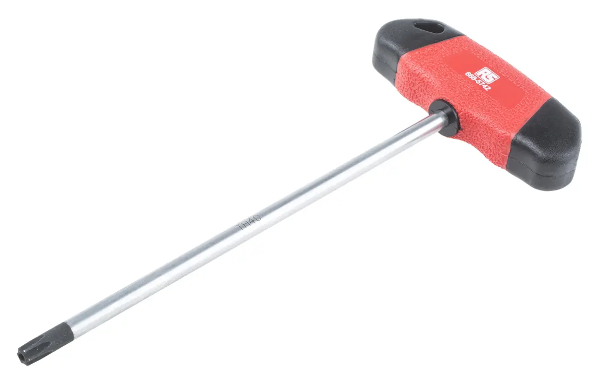 Produktfoto 1 von RS PRO TORX®-Steckschlüssel T Lang, CrMo-Stahl 1