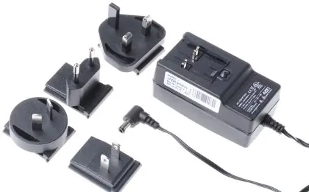 Produktfoto 1 von EOS 30 W LFZVC30 1 AC/DC-Adapter 2,1 x 5,5 x 9,5 mm (Pin +), gewinkelt USA/Japan, UK, EU, Aus 1.25 A AC/DC-Adapter, 24V