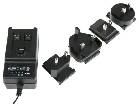 Produktfoto 1 von EOS 30 W LFZVC30 1 AC/DC-Adapter 2,1 x 5,5 x 9,5 mm (Pin +), gewinkelt EU 1 A AC-DC-Wandler-Netzteile, 30V dc