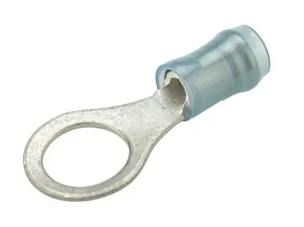 TE Connectivity PIDG Ringkabelschuh, Isoliert 16 AWG, Nylon, Blau, 14 AWG max.AWG, aussen ø 11.91 mm, innen ø 8.33 mm,