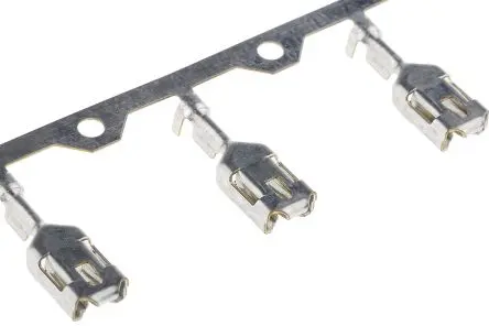 Produktfoto 1 von TE Connectivity Mark I 250 Crimp-Anschlussklemme, Buchse Crimpbefestigung 26 AWG, Zinn 10 AWG