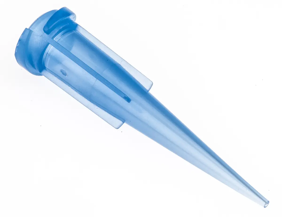Produktfoto 1 von Metcal Dosierspitze Konus, Blau, Größe 22, 31.75 mm, für Spritzen im Luer-Lok-Stil