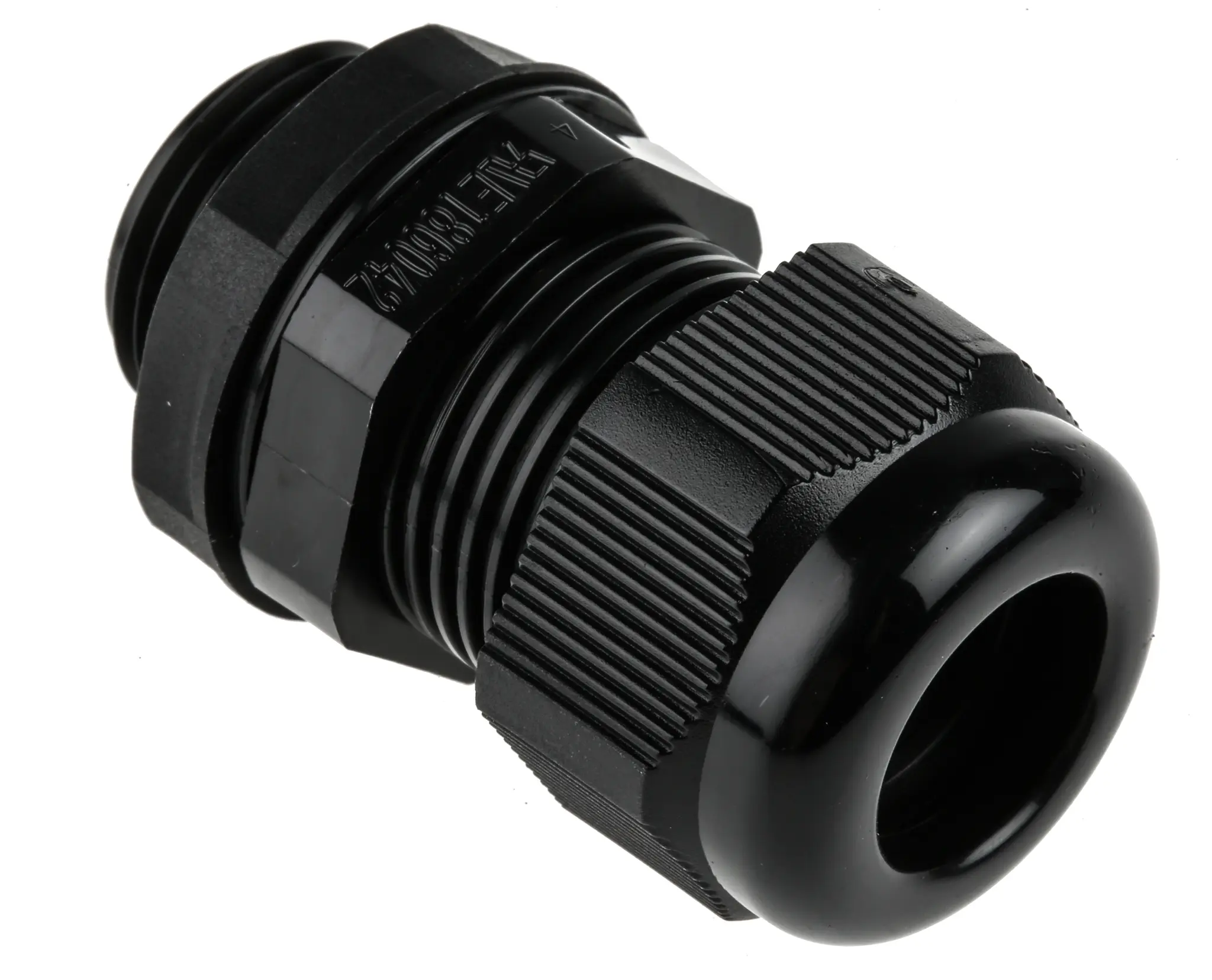 Produktfoto 1 von RS PRO Kabelverschraubung, M20 Nylon 6.6 Schwarz 10 mm/ 14 mm, IP68