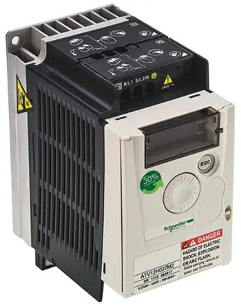 Produktfoto 1 von Schneider Electric Altivar 1-Phasen Frequenzumrichter 0.37 kW 240V 2.4 A 400Hz