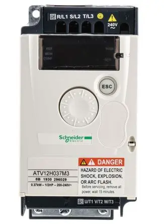 Produktfoto 1 von Schneider Electric Altivar 3-Phasen Frequenzumrichter 0.37 kW 480V 2.4 A 400Hz