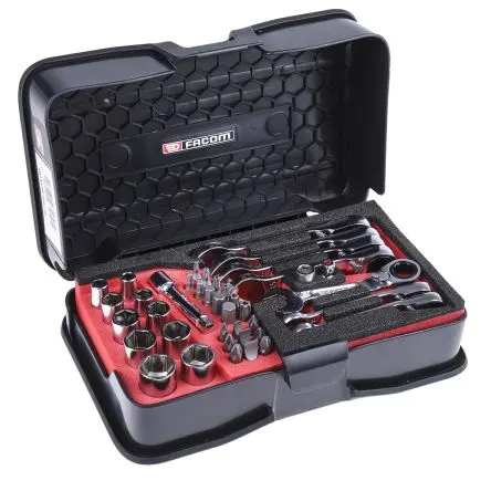 Produktfoto 1 von Facom Mechanisches Werkzeugset Werkzeugsatz, Tasche 40-teilig