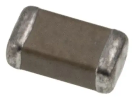 Produktfoto 1 von Yageo, Oberfläche Keramik-Vielschichtkondensator X7R, 100 nF ±10 % / 100V dc, Gehäuse 1206