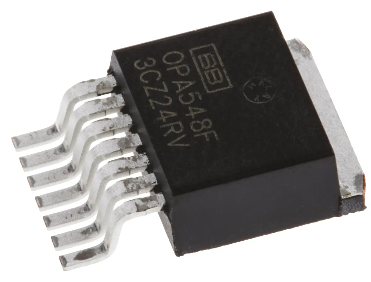Produktfoto 1 von Texas Instruments Operationsverstärker Oberfläche 1 MHz TO-263, biplor typ. 30 V, biplor typ. 9 V, 8-Pin