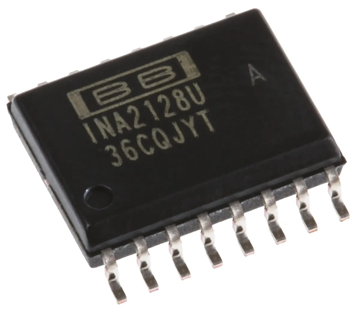 Produktfoto 1 von Texas Instruments Instrumentierungsverstärker SOIC, Offset 125 μV Oberfläche 1.3 MHz 16-Pin 1.5 mA 18 V 2.25 V