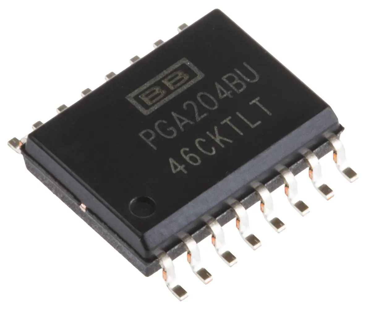 Texas Instruments Instrumentierungsverstärker SOIC, Offset 50 μV Oberfläche 1 MHz 16-Pin 6.5 mA 18 V 4.5 V