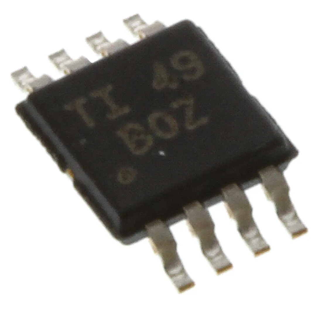 Produktfoto 1 von Texas Instruments Stromschleifensender 130 μA 130 μA 5 V Oberfläche 8-Pin MSOP