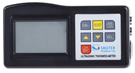 Produktfoto 1 von Sauter TD 225-0.1 US Dickenmesser mit Digital Anzeige, 1.2 mm → 225 mm ±0.5 % / 0.1 mm