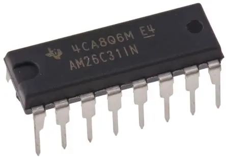 Produktfoto 1 von Texas Instruments Leitungsübertrager Leitungstreiber BiCMOS Tri-State 16-Pin PDIP