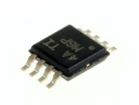 Produktfoto 1 von Texas Instruments Operationsverstärker Oberfläche 700 kHz MSOP, biplor typ. 30V, biplor typ. 5 V, 8-Pin