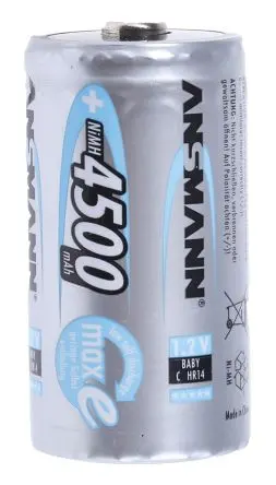 Produktfoto 1 von Ansmann MaxE C-Akku Nickel-Metallhydrid 1.2 V, 4.5 Ah