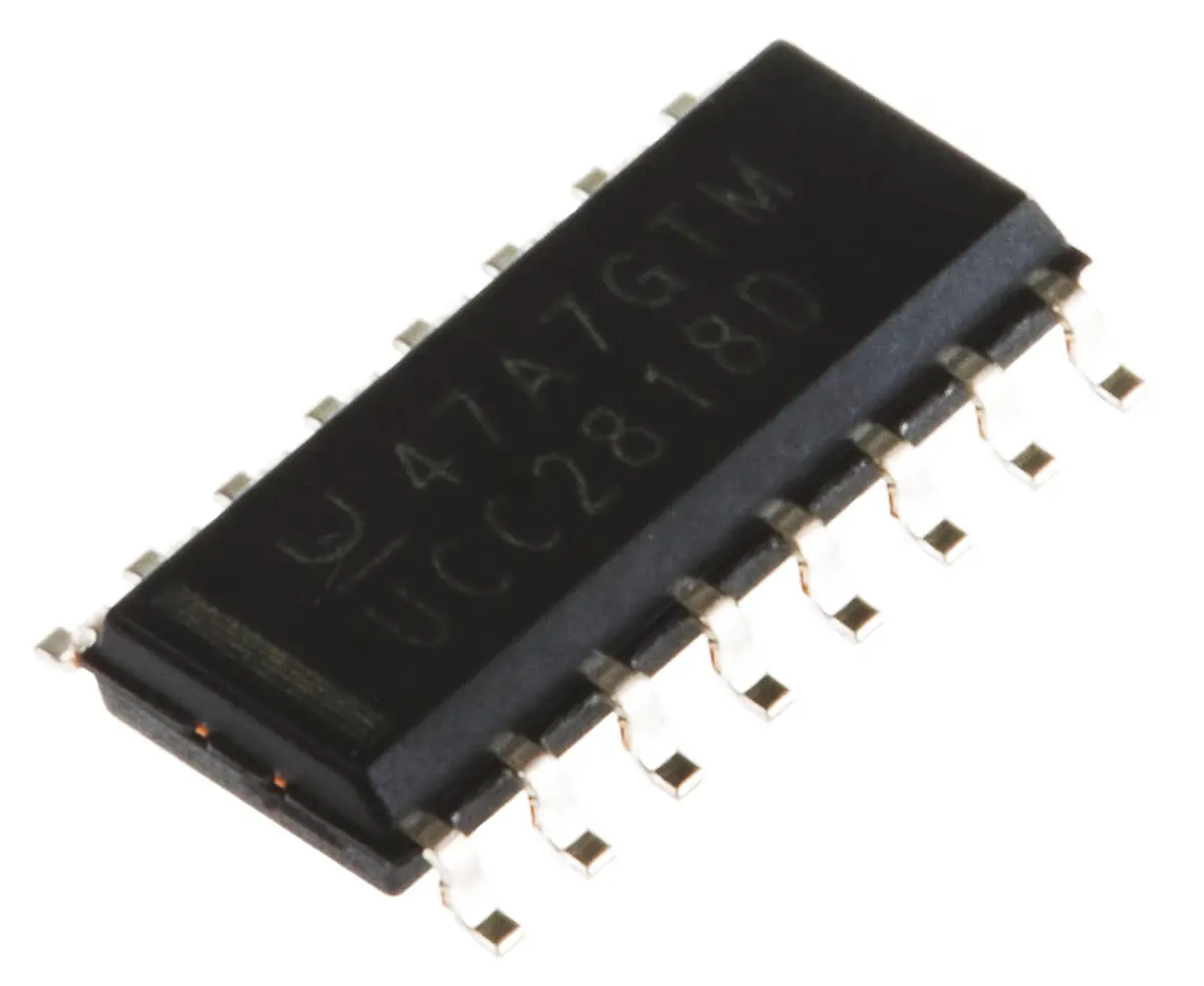 Texas Instruments Leistungsfaktor-Vorregler-IC 0.15 mA 115 kHz Quelle 900 mA max. 17 V Sink 1.2 A 16-Pin 20 mA SOIC
