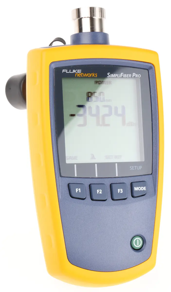 Produktfoto 1 von Fluke Networks SimpliFiber Pro LWL-Prüfgerät Lichtquelle optisch Ethernet USB SC