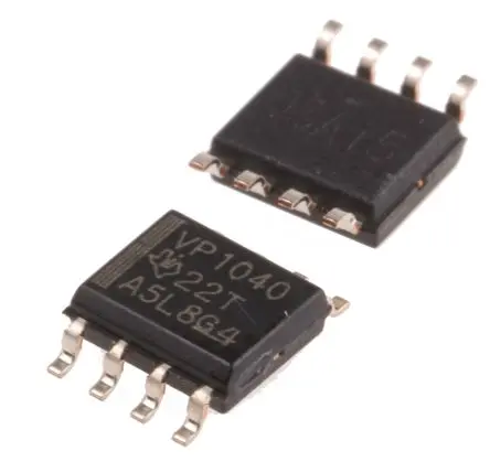 Produktfoto 1 von Texas Instruments CAN-Transceiver, 1 Mbit/s 1 Transceiver Standby 70 mA, SOIC 8-Pin