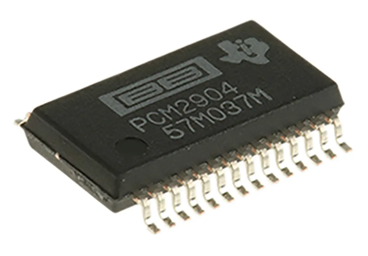 Produktfoto 1 von Texas Instruments Audio-Codec-IC, 2-Kanal SSOP, 28-Pin