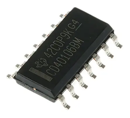Produktfoto 1 von Texas Instruments Frequenzumrichter, Frequenzumrichter Schmitt-Trigger-Eingang Schmitt-Trigger 6 14-Pin 280 ns, SOIC
