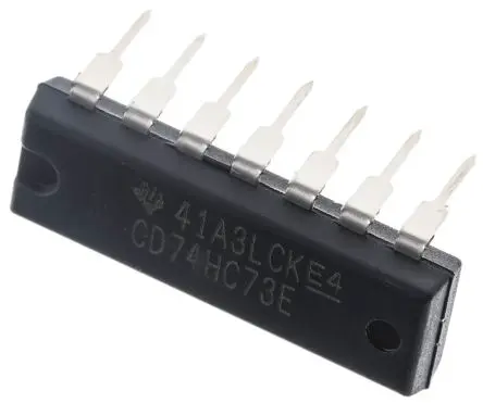 Texas Instruments IC Flip-Flop 2, HC, TTL, Einseitig, PDIP, 14-Pin