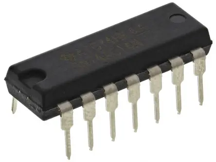 Produktfoto 1 von Texas Instruments CMOS-Inverter, Frequenzumrichter Schmitt-Trigger-Eingang Schmitt-Trigger 6 14-Pin 15 ns, PDIP
