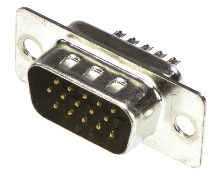 Produktfoto 1 von ASSMANN WSW A-HDS D-Sub-Steckverbinder E Gerade, 15-polig, Kabel