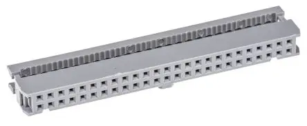 Produktfoto 1 von ASSMANN WSW AWP IDC-Steckverbinder Buchse, gewinkelt, 50-polig Kabel / 2-reihig, Raster 2.54 mm