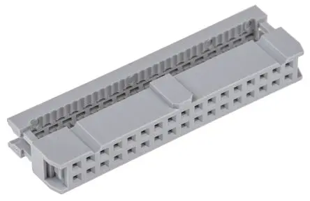 Produktfoto 1 von ASSMANN WSW AWP IDC-Steckverbinder Buchse, gewinkelt, 34-polig Kabel / 2-reihig, Raster 2.54 mm