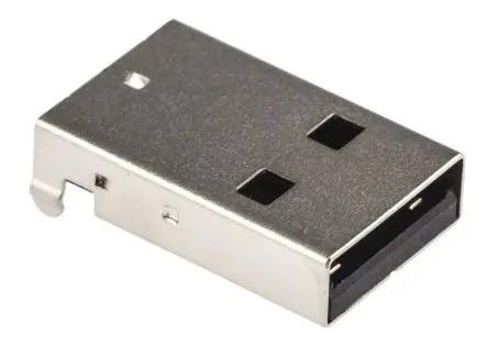 Produktfoto 1 von ASSMANN WSW, gewinkelt A-USB USB-Steckverbinder Stecker USB Typ A 1, Oberfläche USB 2.0