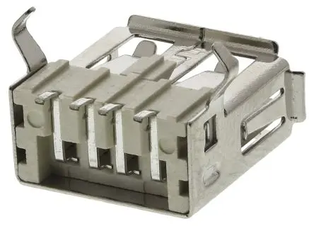 Produktfoto 1 von ASSMANN WSW, gewinkelt A-USB USB-Steckverbinder Buchse USB Typ A 1, Oberfläche USB 2.0