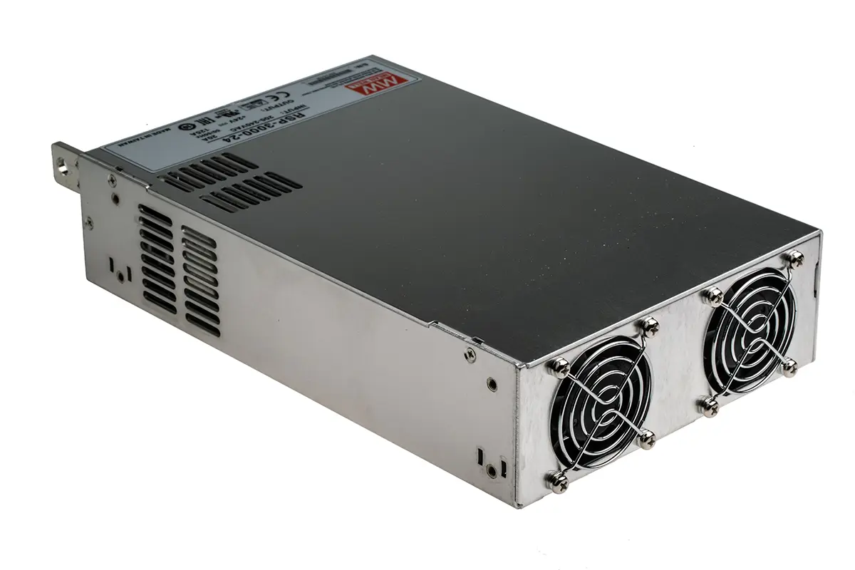 Produktfoto 1 von MEAN WELL RSP-3000 Schaltnetzteil 1 24V dc 3 kW, Fahrgestell 370 V dc, 264V ac