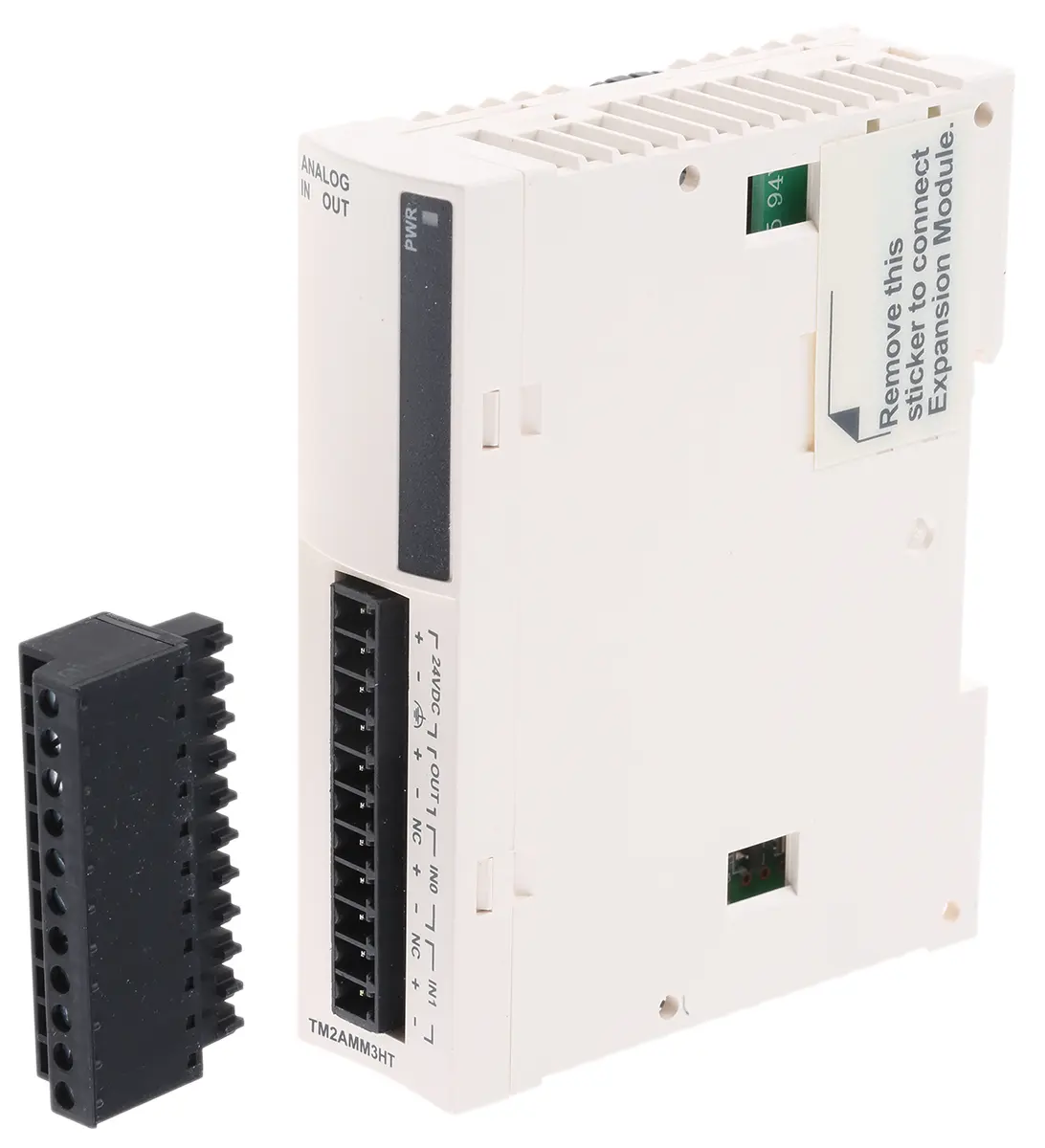 Produktfoto 1 von Schneider Electric M258 SPS-E/A Modul für Modicon M238, Serie Twido, 2 x Analog IN / 1 x Analog OUT, 23,5 x 70 x 90 mm