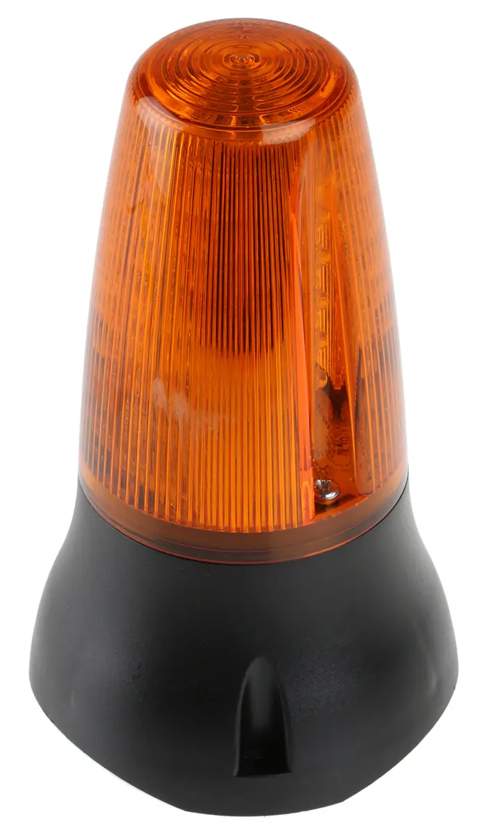 Produktfoto 1 von Moflash LEDD125 LED Blinkend, Dauer Signalleuchte Orange, 230 V, Ø 98mm x 162mm