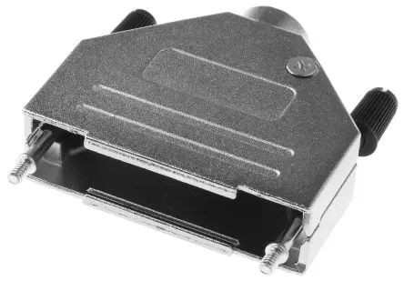 Produktfoto 1 von ASSMANN WSW AMET D-Sub-Gehäuse Gerade, 25-polig, D: D-Sub-Gehäuse Zugentlastung, Silber, Größe B, aus Zink
