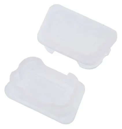 Produktfoto 1 von ASSMANN WSW D-Sub Staubkappe für Sub-D Steckverbinder, 9 Kontakte, Buchse, Weiß, IP67