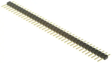 ASSMANN WSW AW140 Stiftleiste Gerade, 36-polig / 1-reihig, Raster 2.54 mm Raster Durchsteckmontage, Platine-Platine,