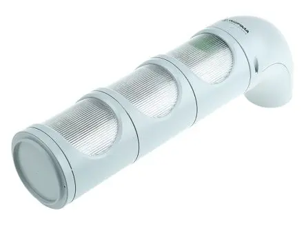 Produktfoto 1 von Werma 894 LED Signalturm Keine Summer-Komponente 3-stufig Linse Grün, Rot, Gelb 230V dc Dauer Halterung, Wand 394 mm