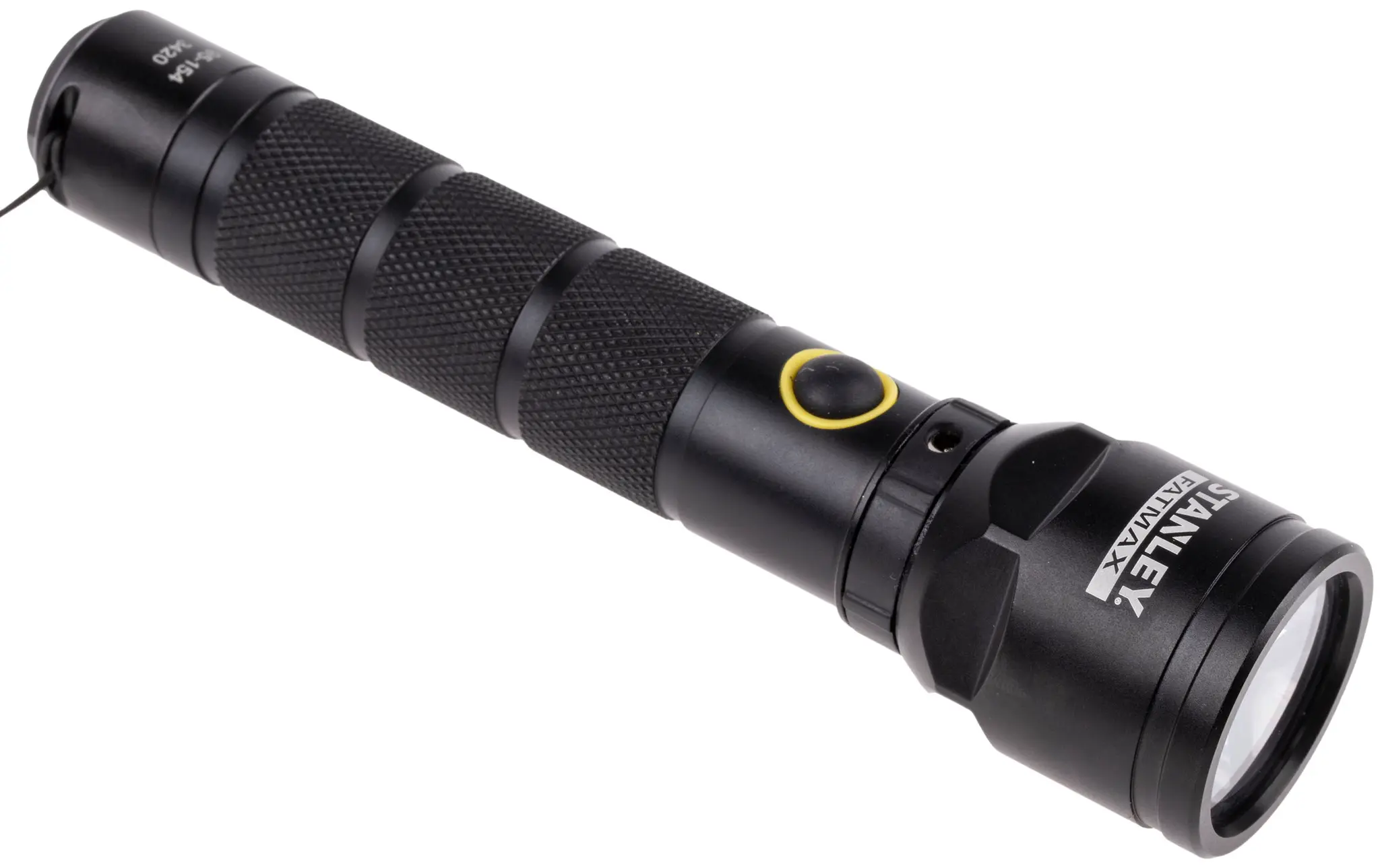Produktfoto 1 von Stanley FatMax Wiederaufladbar Taschenlampe LED Schwarz, 139 lm, 165 mm