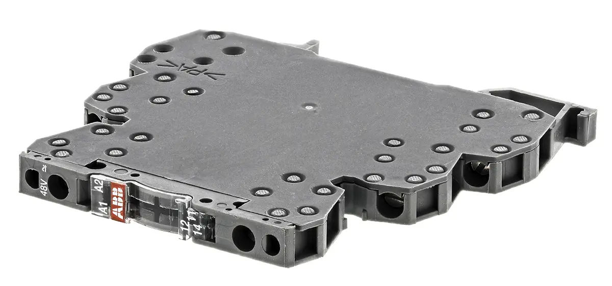 Produktfoto 1 von ABB R600 Interface Relais / 250V ac 48V ac/dc, 1-poliger Wechsler DIN-Schienen 5 V → 250V ac