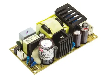 Produktfoto 1 von MEAN WELL PSC Schaltnetzteil 2-Ausg. 27.6V dc 59 W, Chassis 370 V dc, 264V ac 1.4 A, 750mA