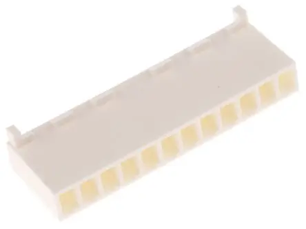 Produktfoto 1 von Molex KK 396 Buchse Steckverbindergehäuse 3.96 mm, 12-polig / 1-reihig Gerade, Kabel für KK-Steckverbinder