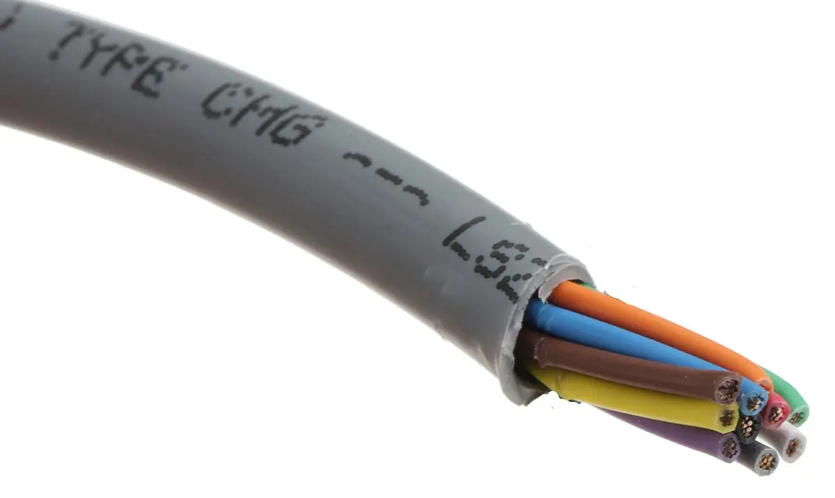 Produktfoto 1 von Alpha Wire Alpha Essentials LSZH Communication & Control Datenkabel 0,35 mm² Ø 6.35mm Kupfer verzinnt Schirmung LSZH