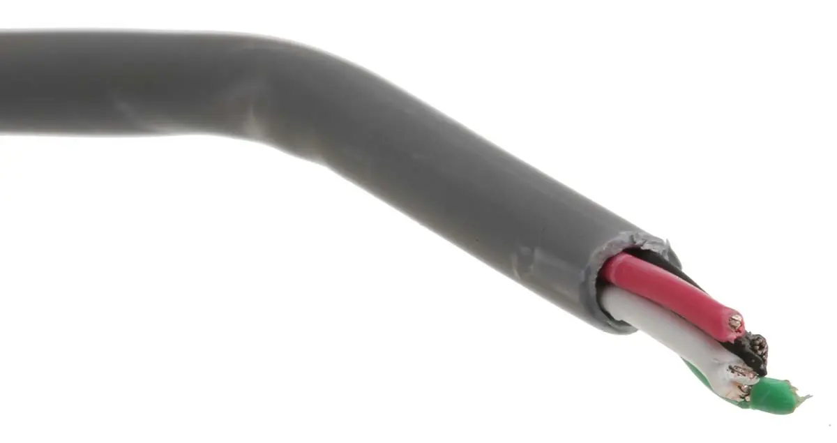 Produktfoto 1 von Alpha Wire Alpha Essentials LSZH Communication & Control Datenkabel 0,35 mm² Ø 4.34mm Kupfer verzinnt Schirmung LSZH