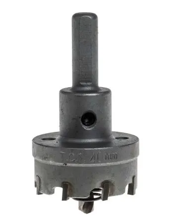 Produktfoto 1 von RS PRO Wolframcarbid-Spitze Lochsäge 40 mm 1-Stk.