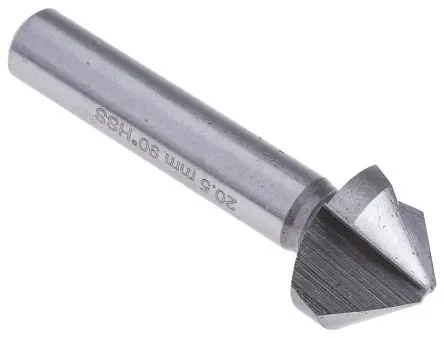 Produktfoto 1 von RS PRO HSS Bohrer Ø 20.5 mm, 3 Schneiden, 90 ° 1, 63 mm