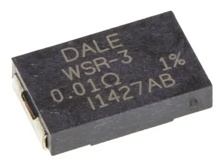 Produktfoto 1 von Vishay WSR3, AEC-Q200 Metallstreifen SMD-Widerstand 10 mΩ ±1 % / 3 W -75 ppm/°C, +75 ppm/°C, 4257 (11070M) Gehäuse