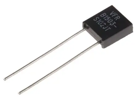 Produktfoto 1 von VPG Foil Resistors S102J Metallfolie Widerstand, Radial 100 kΩ 0.01 % / 0.6 W
