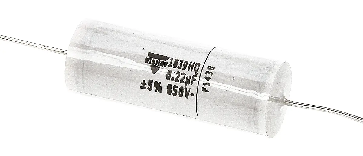 Produktfoto 1 von Vishay MKP 1839 HQ Folienkondensator 220nF ±5% / 800V dc, THT