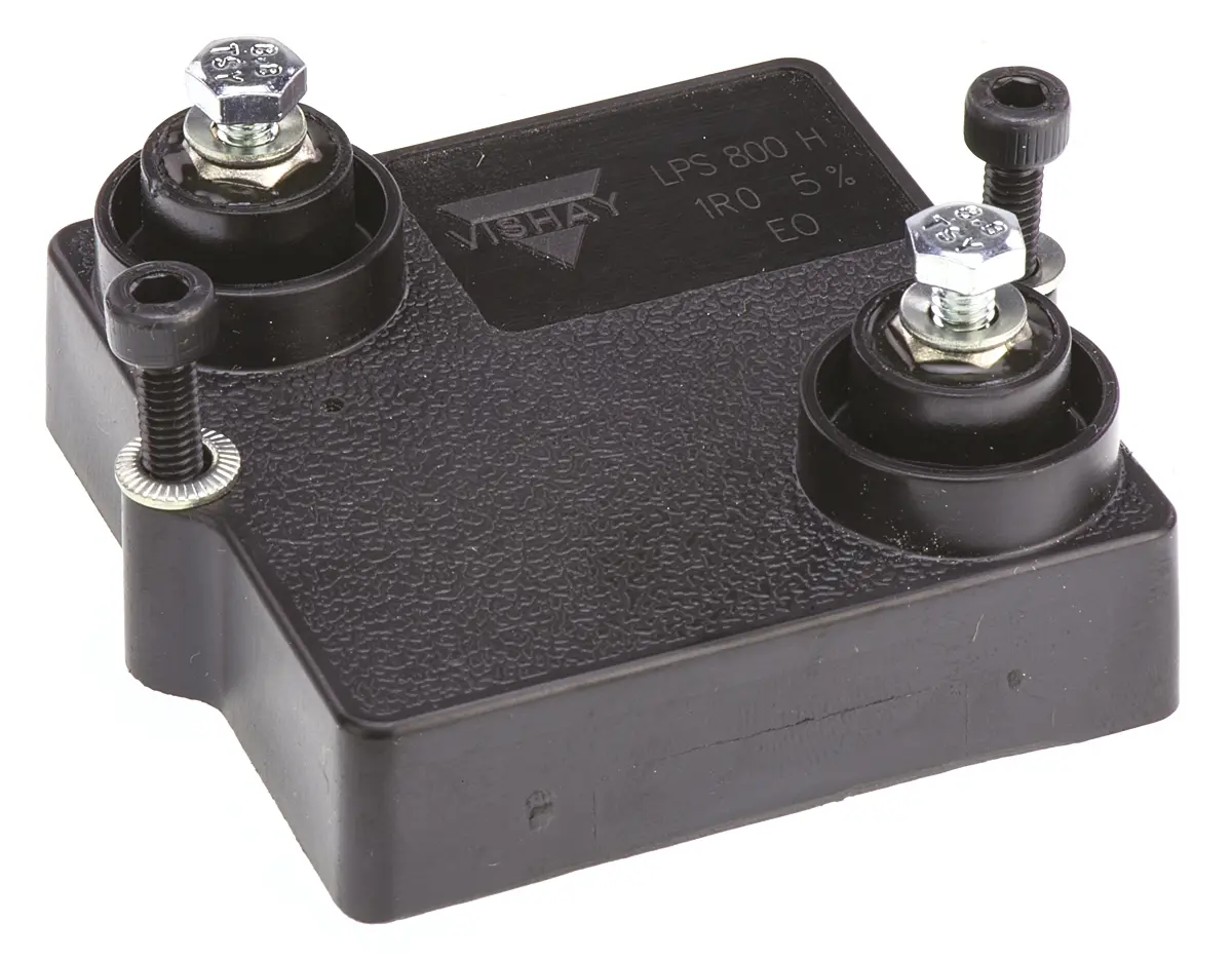 Produktfoto 1 von Vishay LPS800 Dickschicht Lastwiderstand 1Ω ±5% / 800W, Planar Schraubanschluss, -55°C → +175°C